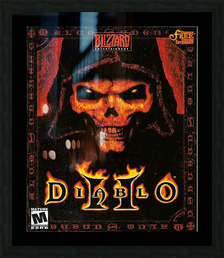 Diablo 29 Picture Frame print