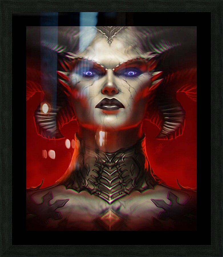 Diablo 31 Picture Frame print