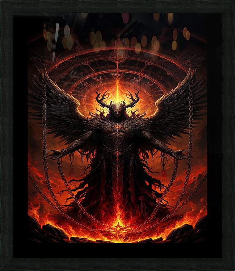 Diablo 32 Picture Frame print