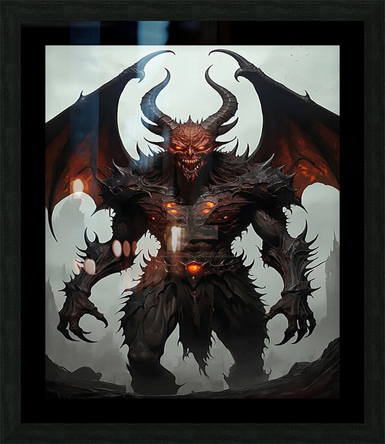 Diablo 34 Picture Frame print