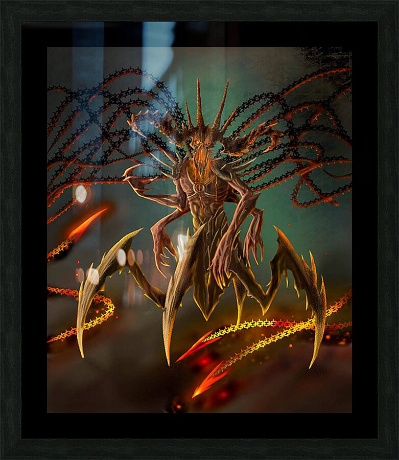 Diablo 43 Picture Frame print