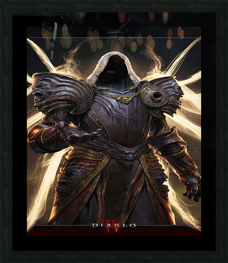 Diablo 12 Picture Frame print