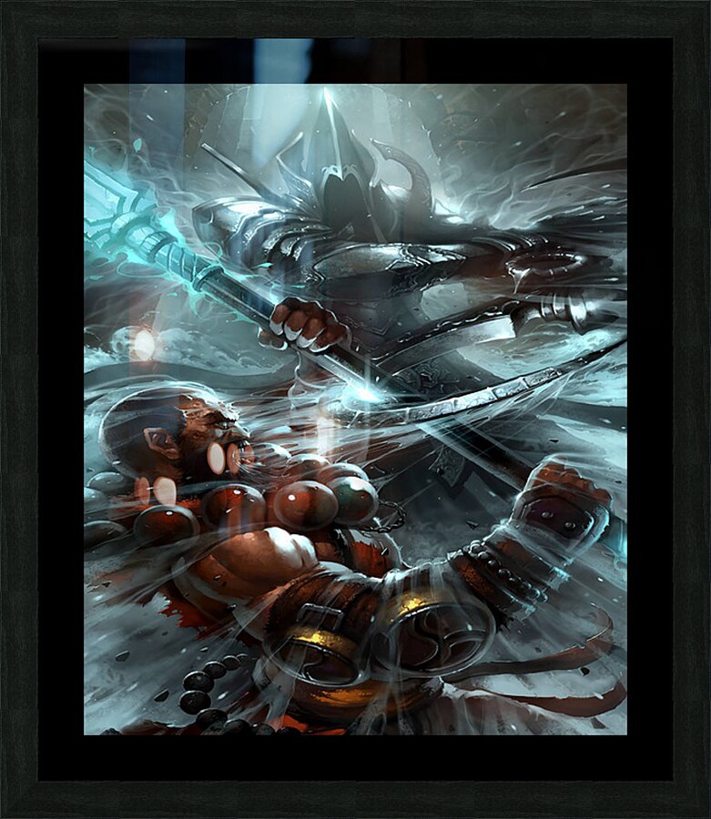 Diablo 13 Picture Frame print