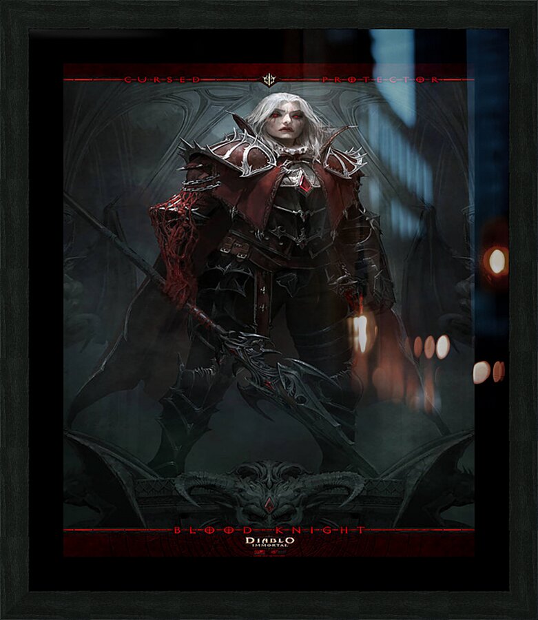Diablo 15 Picture Frame print