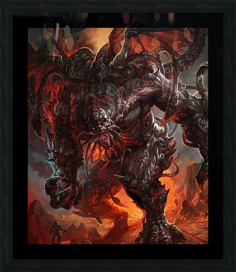 Diablo 18 Picture Frame print