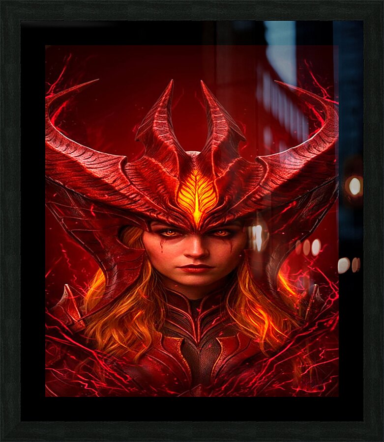 Diablo 23 Picture Frame print