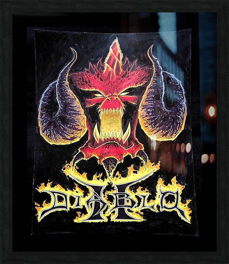 Diablo 34 Picture Frame print