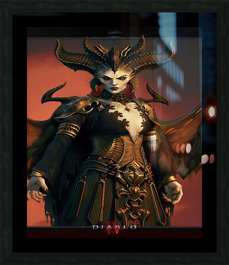 Diablo 41 Picture Frame print
