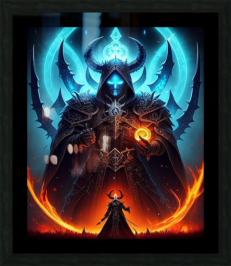 Diablo 43 Picture Frame print