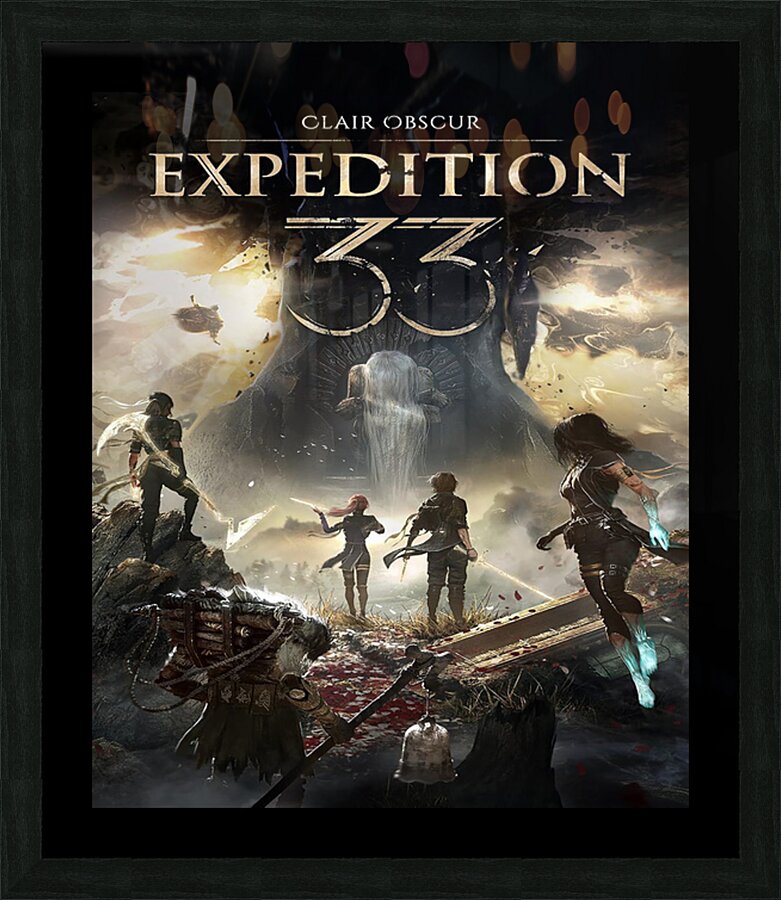 Expedition 33 3 Picture Frame print