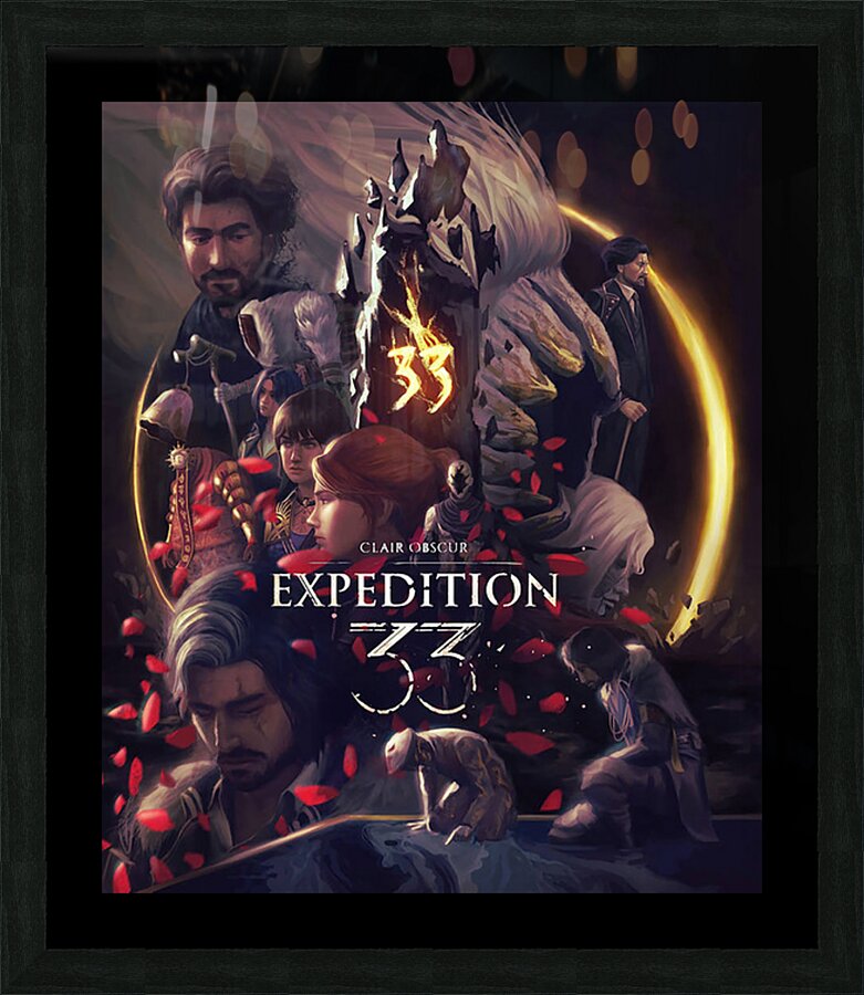Expedition 33 5 Picture Frame print