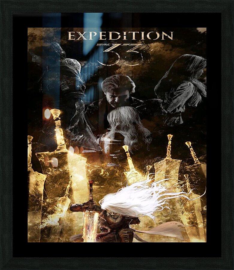 Expedition 33 7 Picture Frame print
