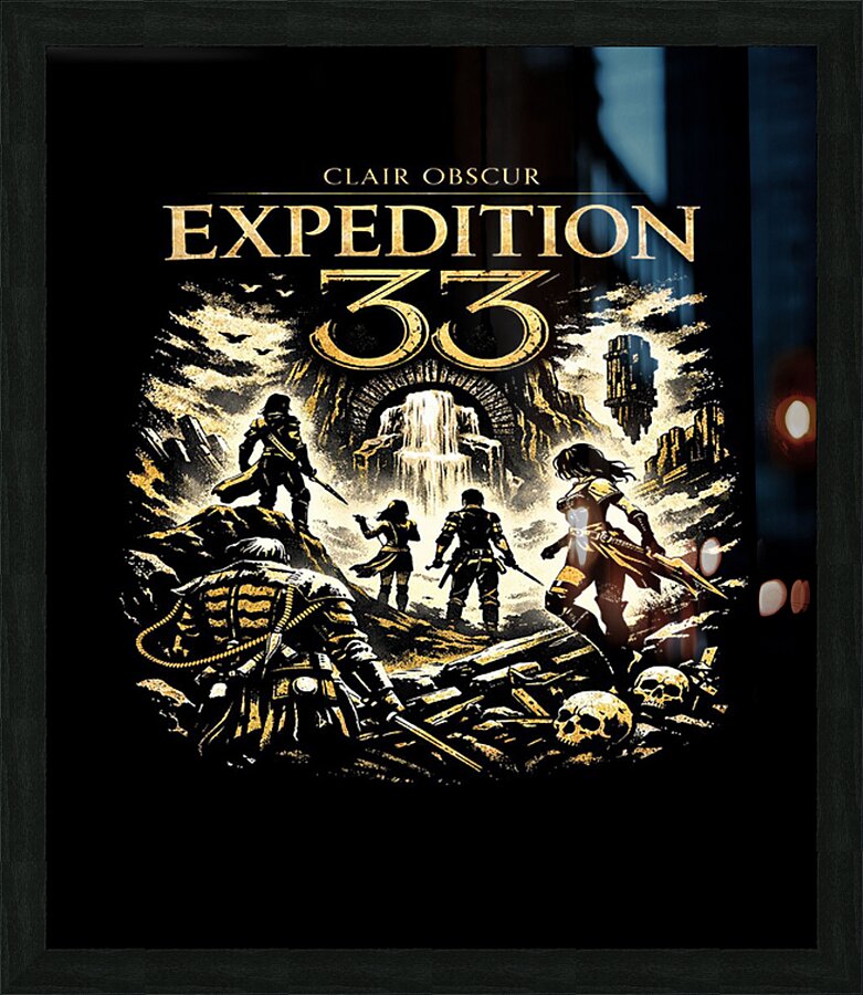 Expedition 33 21 Picture Frame print