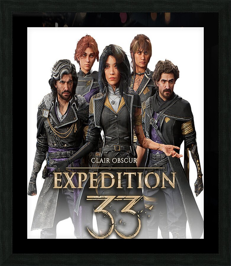 Expedition 33 22 Picture Frame print