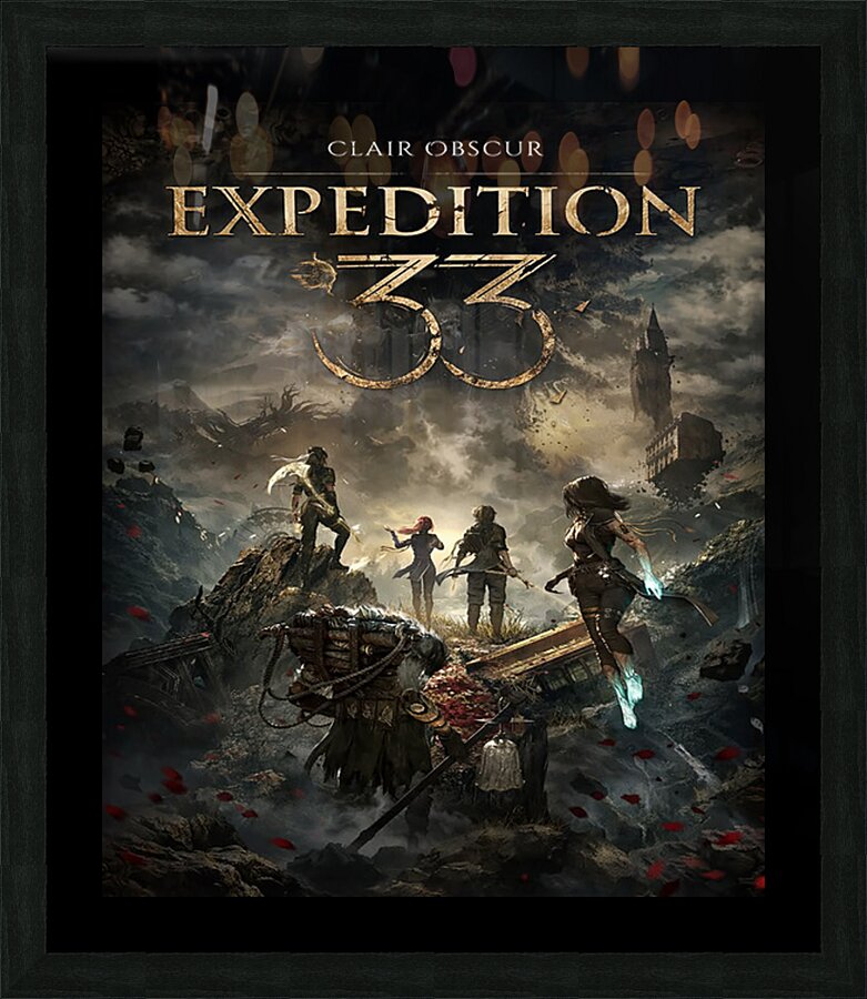 Expedition 33 23 Picture Frame print
