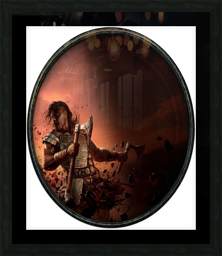Path of Exile 9 Picture Frame print
