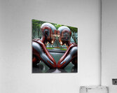 Never let you down  Acrylic Print