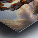 The world will remember … Metal print