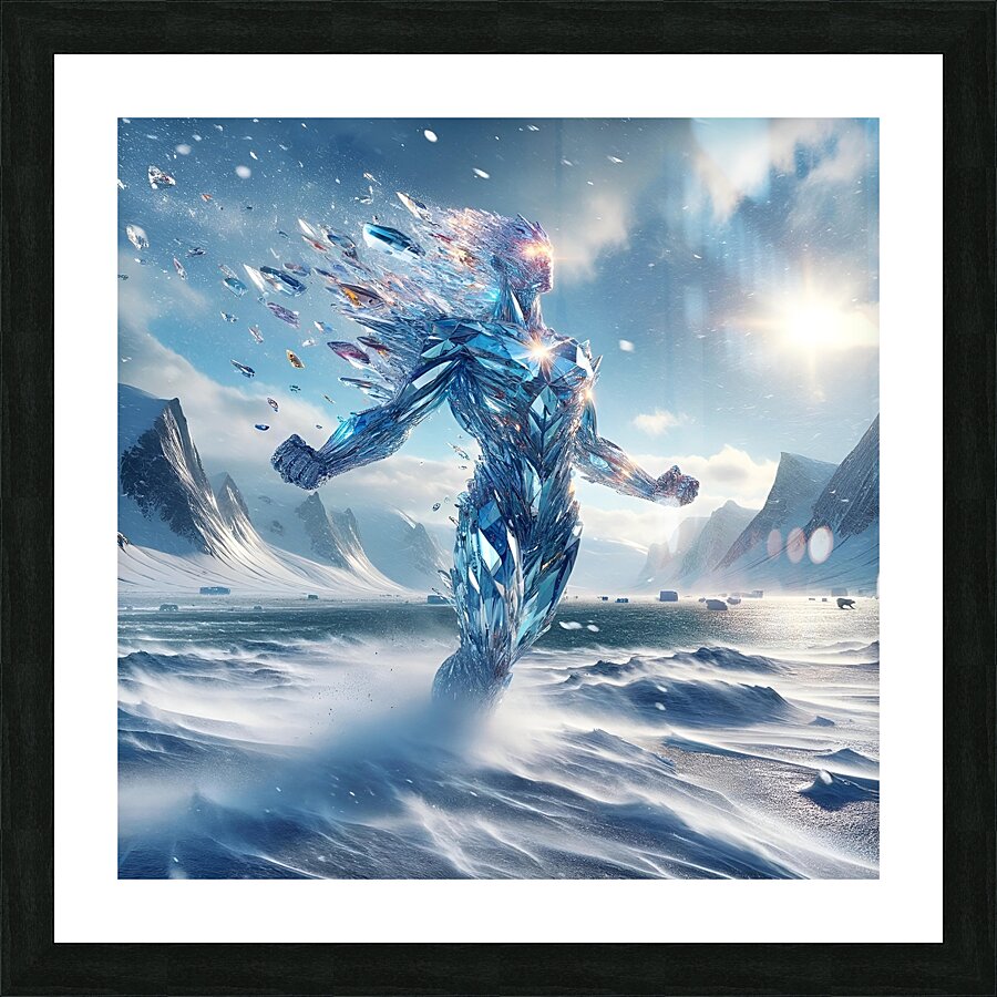 The Force within Picture Frame print