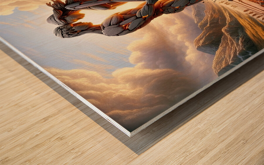 The world will remember … Wood print