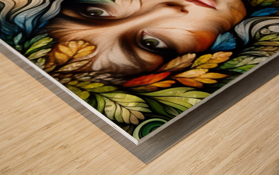 All of my colors Wood print