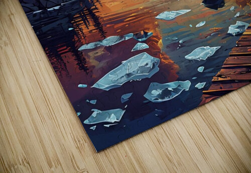 Golden Serenity: A Sunset Escape  Mohammed adam puzzle