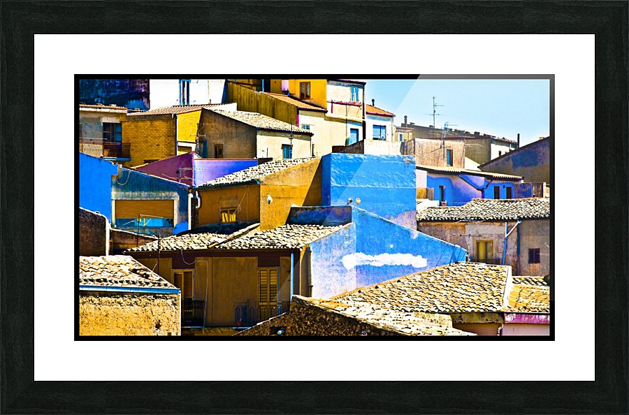 Assoro EN Picture Frame print