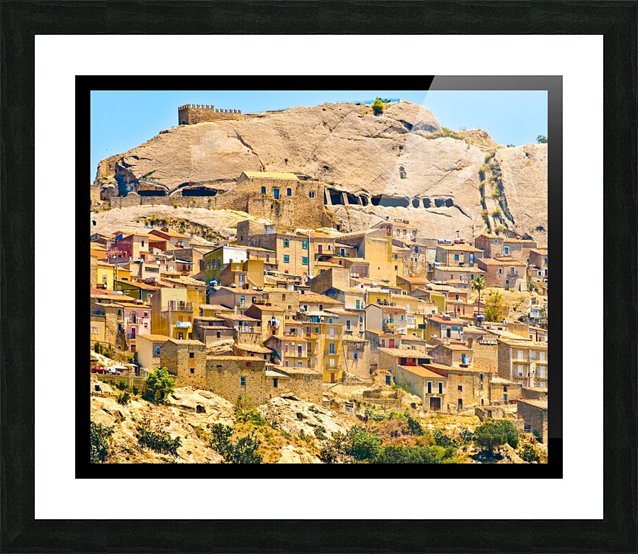 Sperlinga EN Picture Frame print