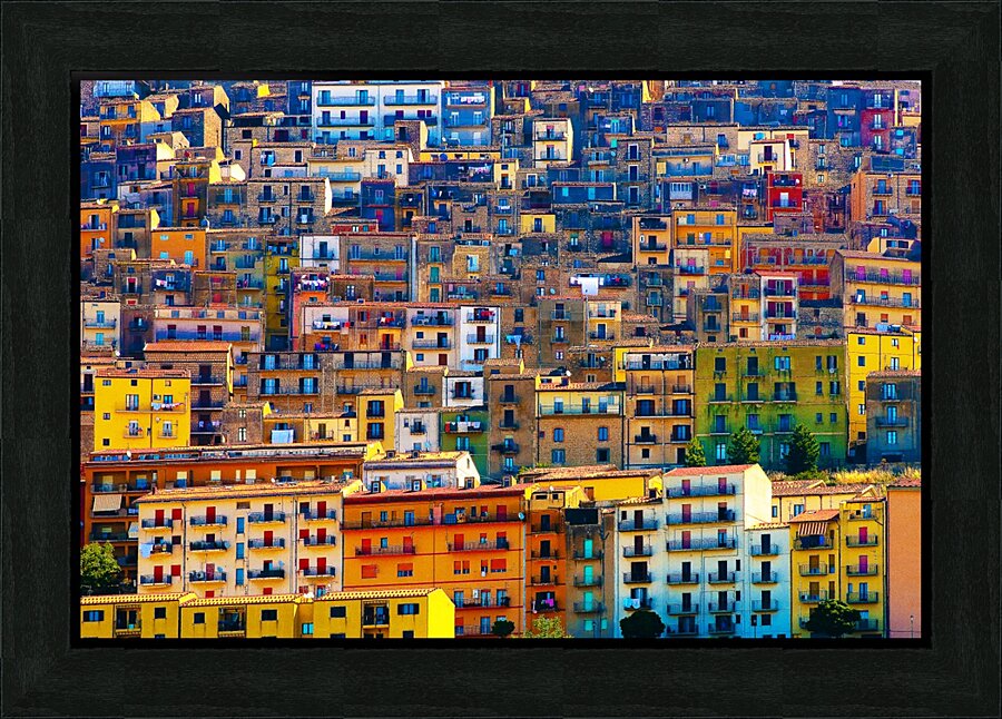 Gangi PA Picture Frame print