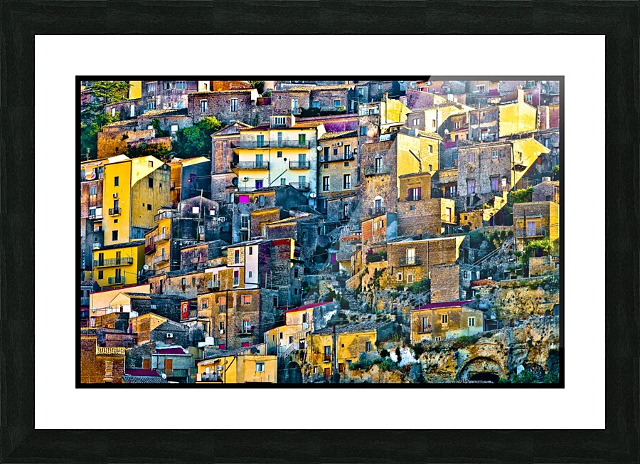 Calascibetta EN Picture Frame print