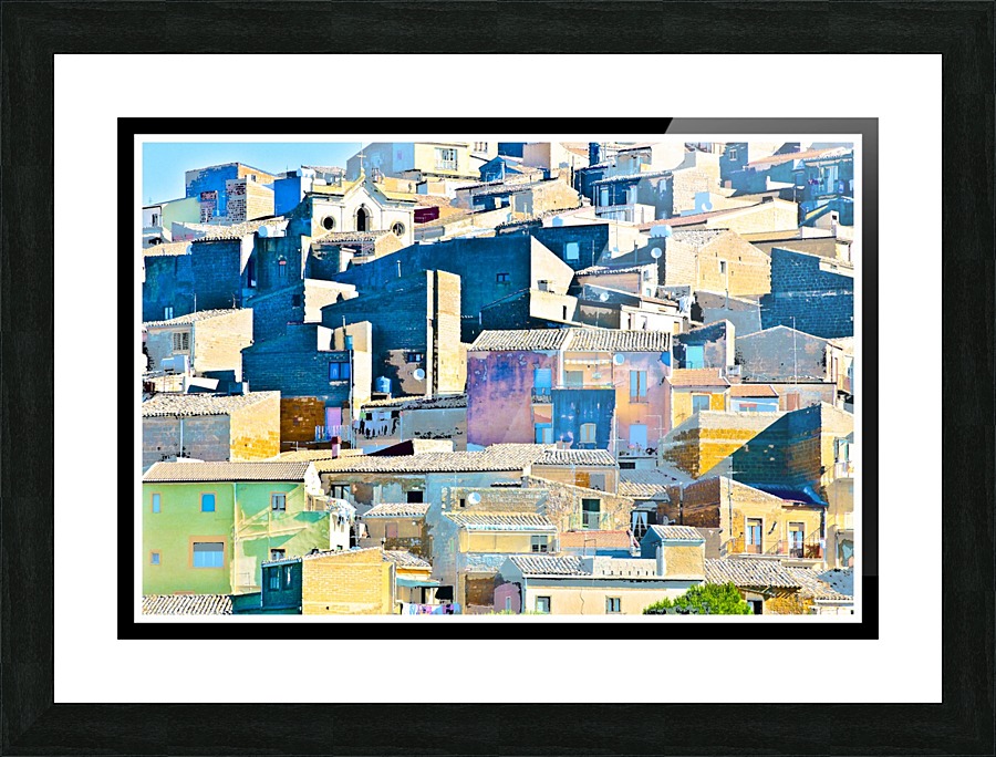 Calascibetta EN Picture Frame print