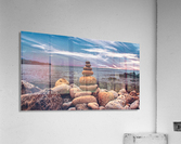 Rock balancing  Acrylic Print