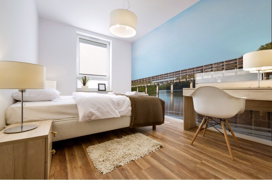 bridge to the beaches Mural print