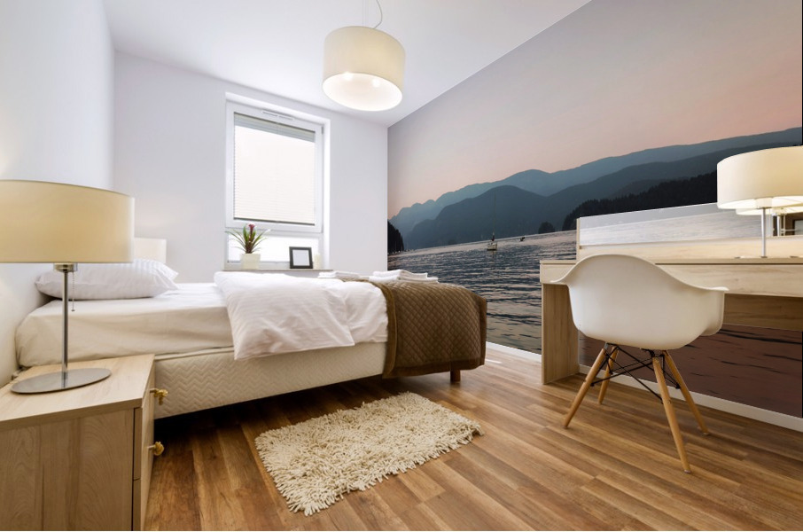 DEEP COVE HARBOUR Mural print