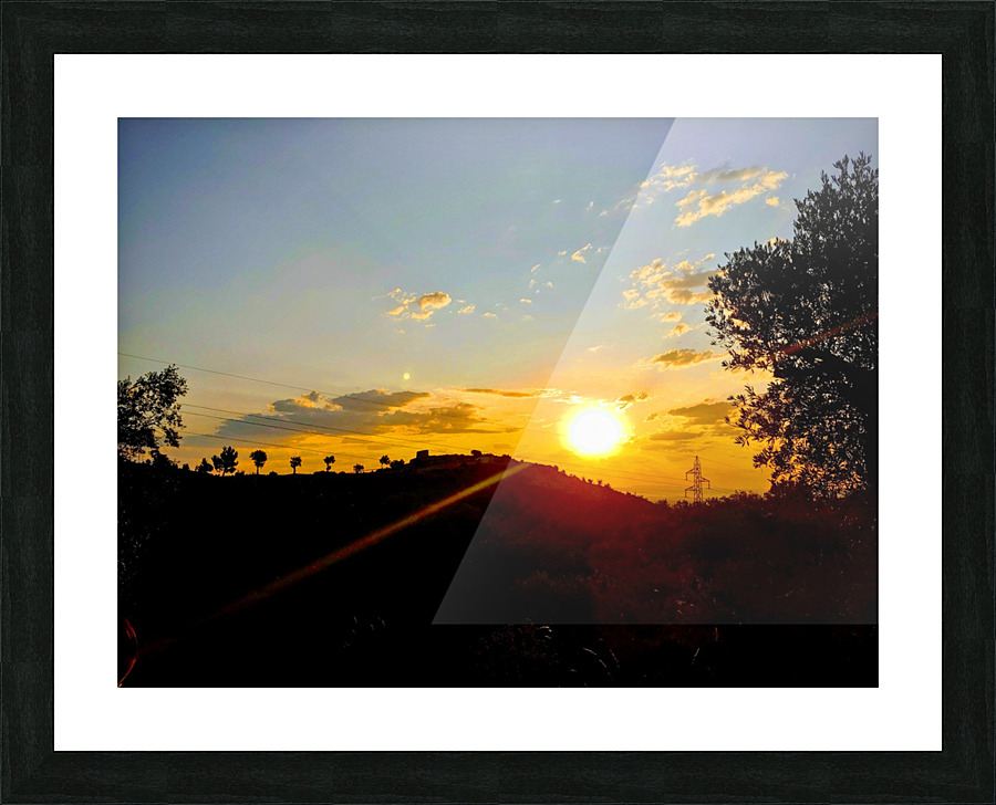BAIRRO HILLSIDE Picture Frame print