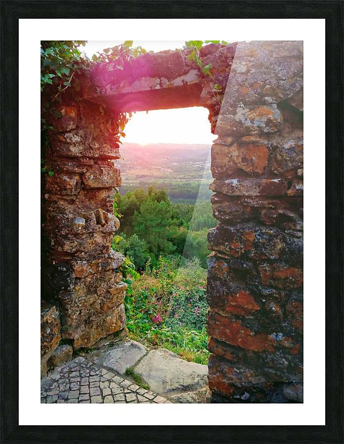 STONE ARCHWAY Picture Frame print