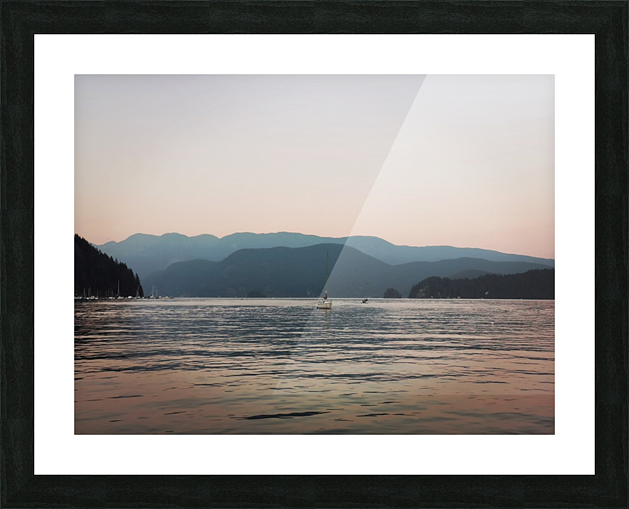 DEEP COVE HARBOUR Picture Frame print