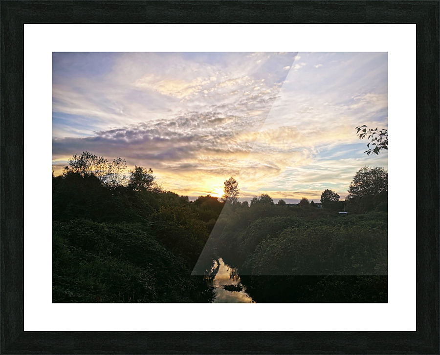 CLOUD HORIZON Picture Frame print