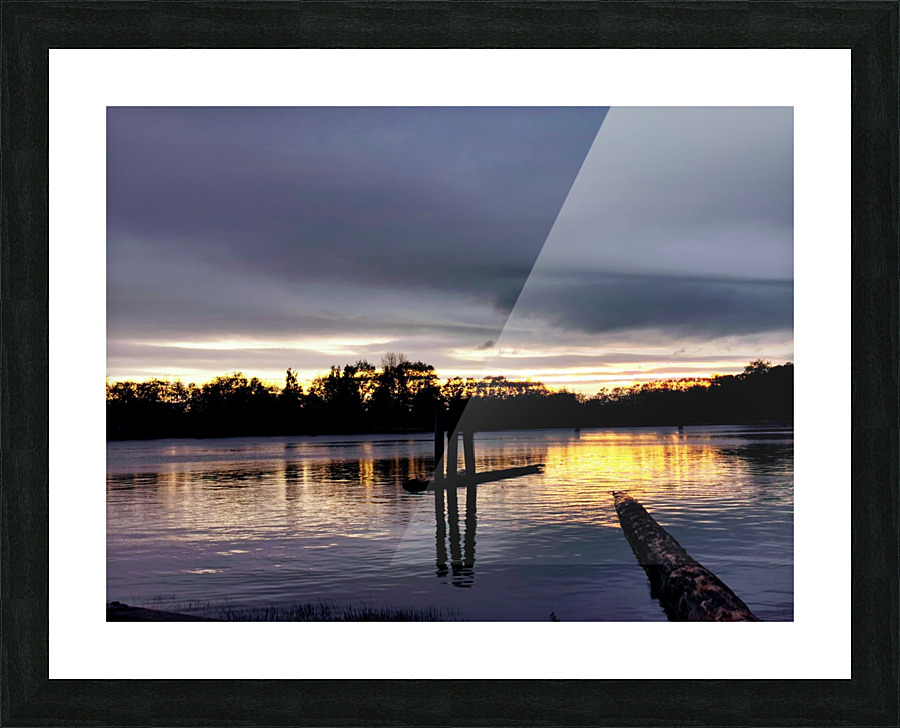 FRASER RIVER Picture Frame print