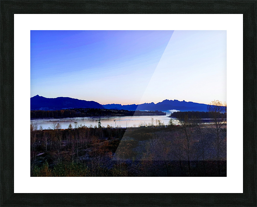 MOUNTAIN DAWN Picture Frame print