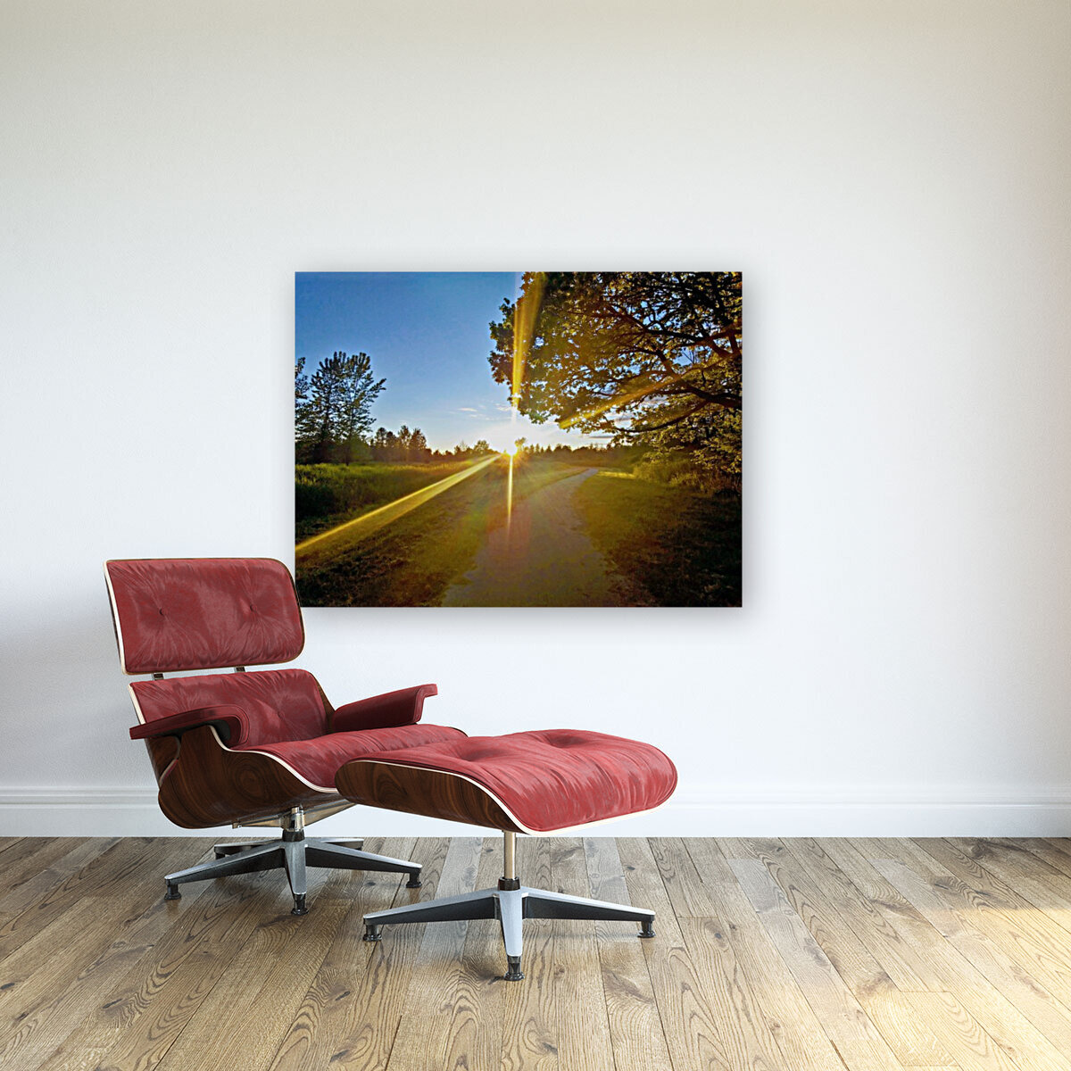 SUN LIGHT STREAK Reproduction
