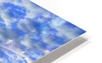 CLOUD POCKETS HD Metal print
