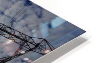 POWERLINES HD Metal print