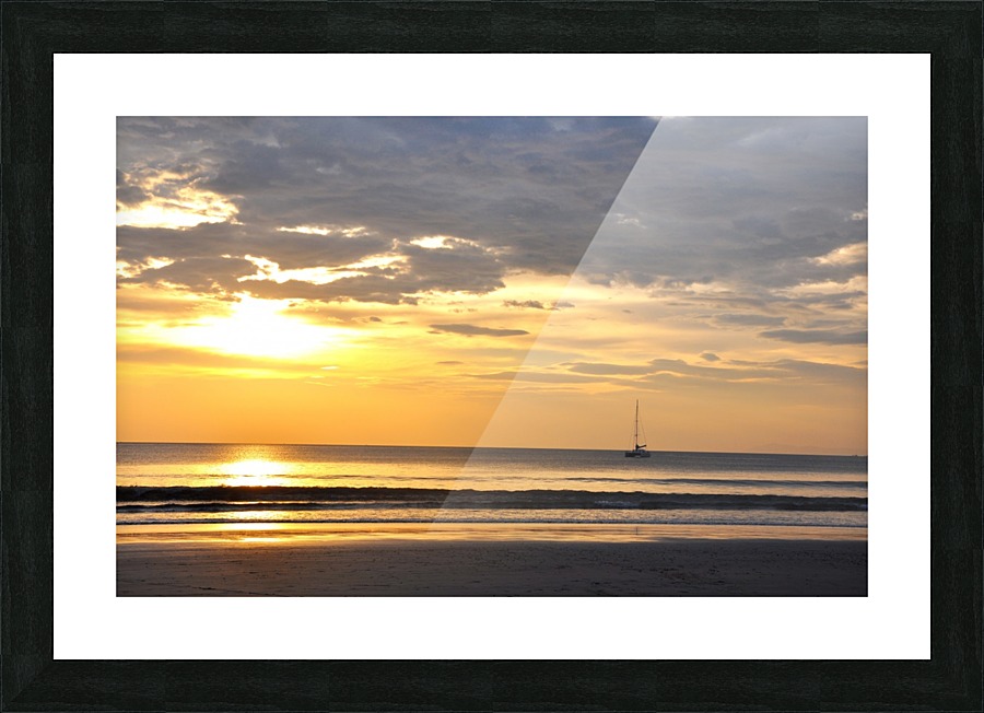 Ranong Sunset 2 Picture Frame print