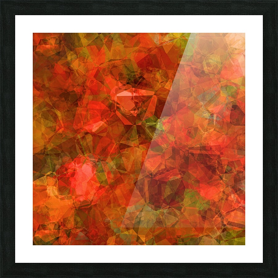 Sea Grape Abstract Square 1 Picture Frame print