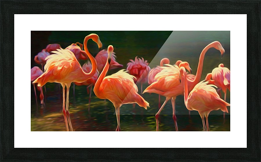 Pretty In Pink Picture Frame print