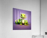 2 cute little cartoon looking snake Acrylic Print