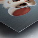 44 cute little cartoon looking mouse Metal print