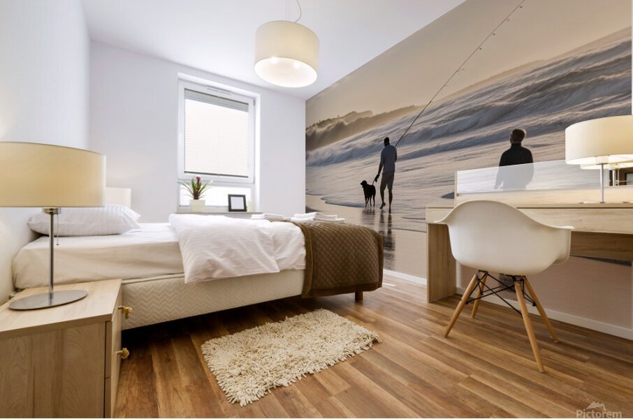 FAMILY FISHING Mural print