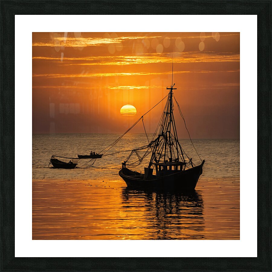 Fading Sunlight  Picture Frame print